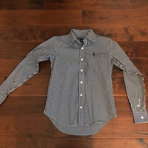 NWT Ralph Lauren Striped Button Down sz. 2